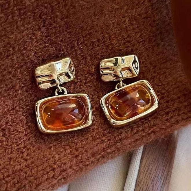 富贵耳环惊艳住了谁戴都好看！开元棋牌app被这10对中古(图8)